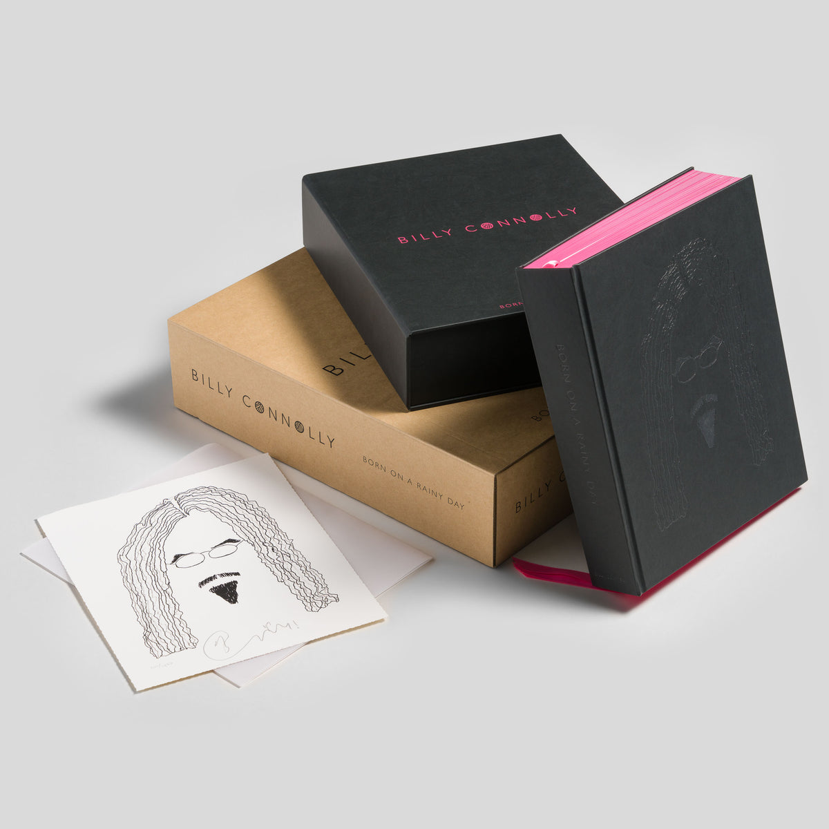 Born on a Rainy Day (Book with Framed Signed Print)