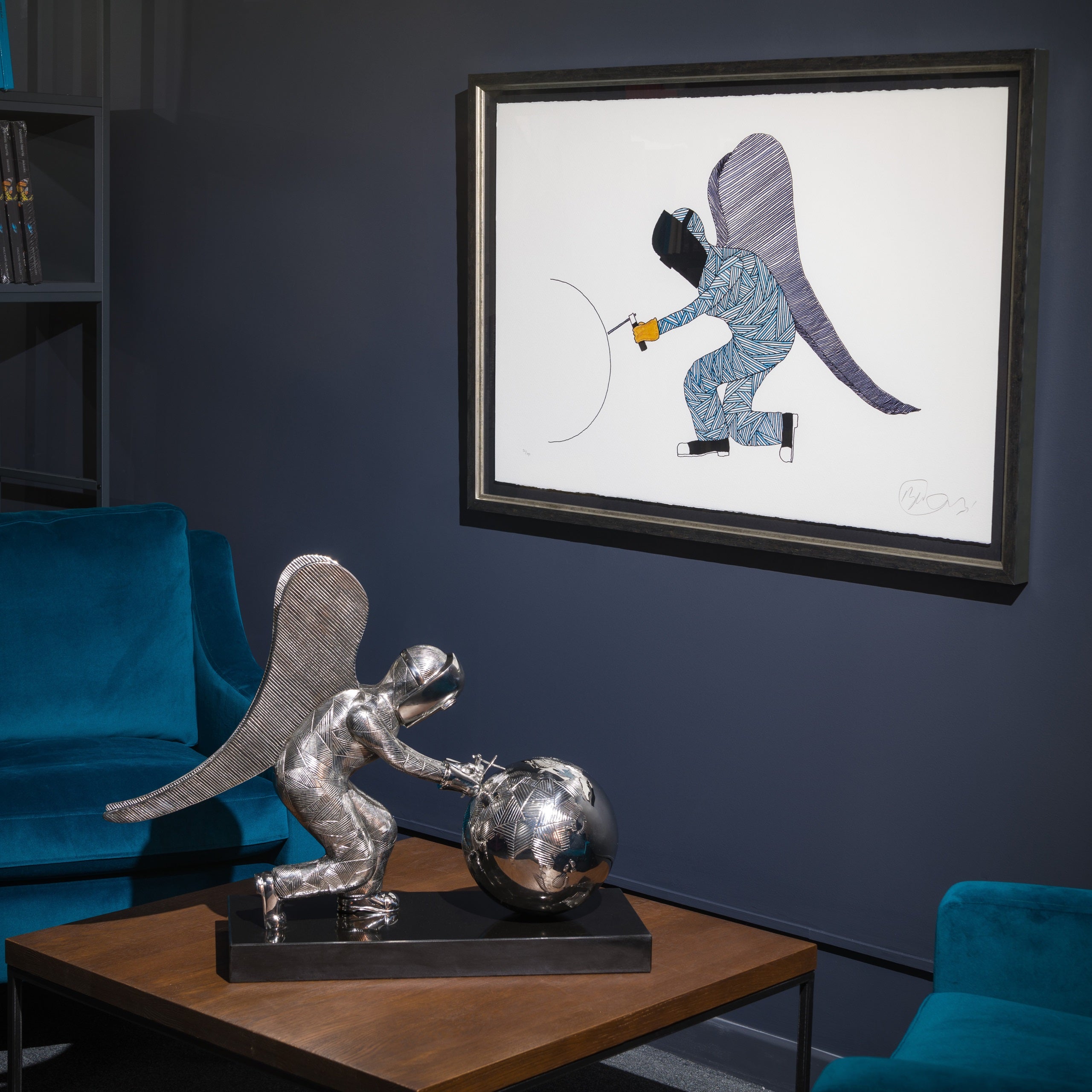 BCN God Sculpture Set 17 square