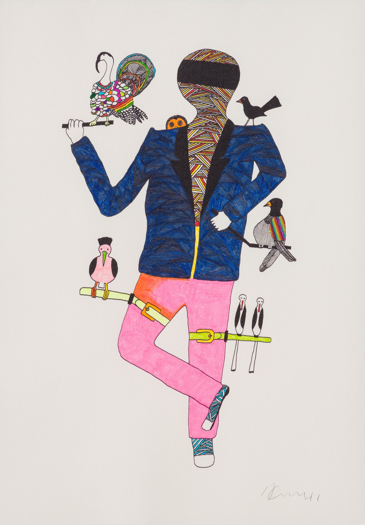 BCN ORI POR 31946 Fly Away Peter Dark Blue Jacket 31