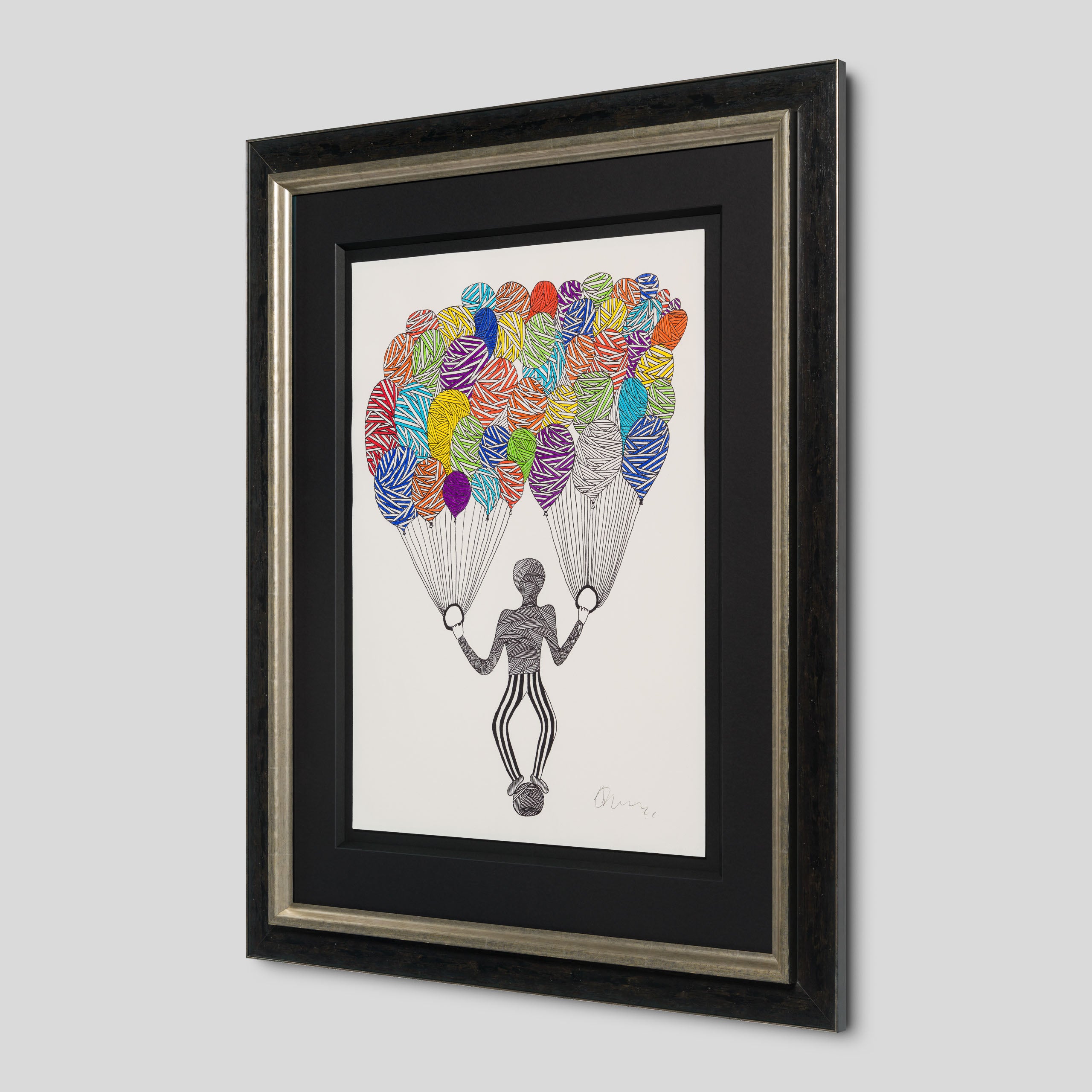 BCN ORI POR 33340 Free Flight with One White Balloon 2