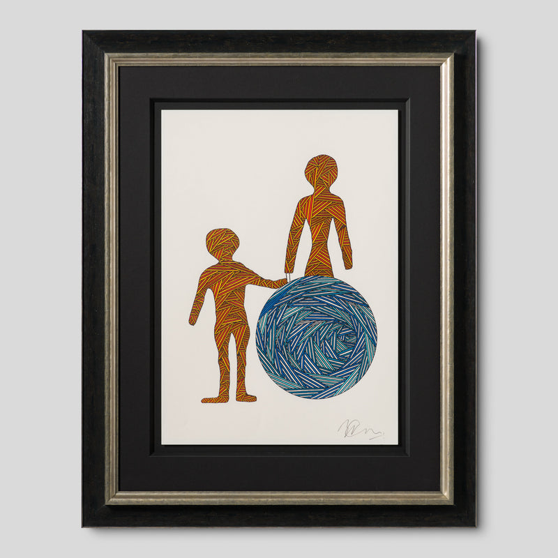 BCN ORI POR 33345 Helping Mummy With Twine (Blue Ball) 1