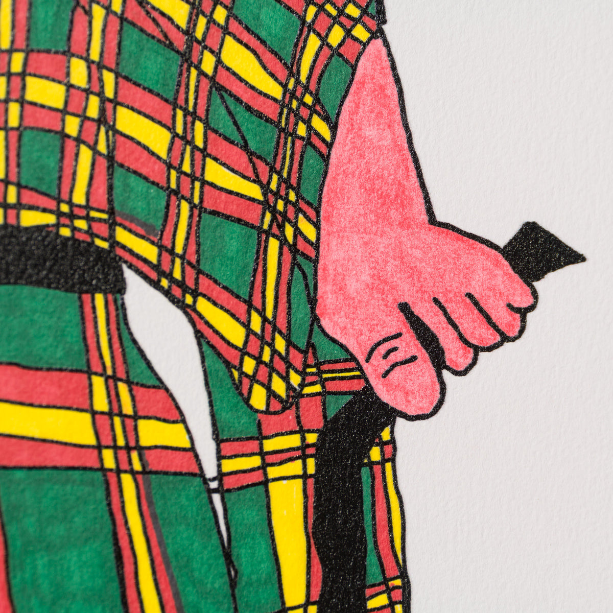 BCN ORI POR 33361 Sunburned (Green, Red & Yellow Kilt) 5