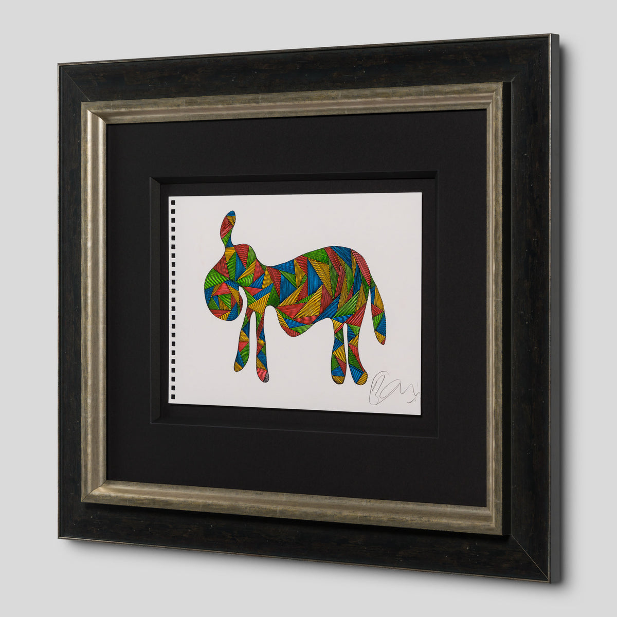 BCN ORI POR 33509 Drunk Donkey (Coloured Triangles) 2