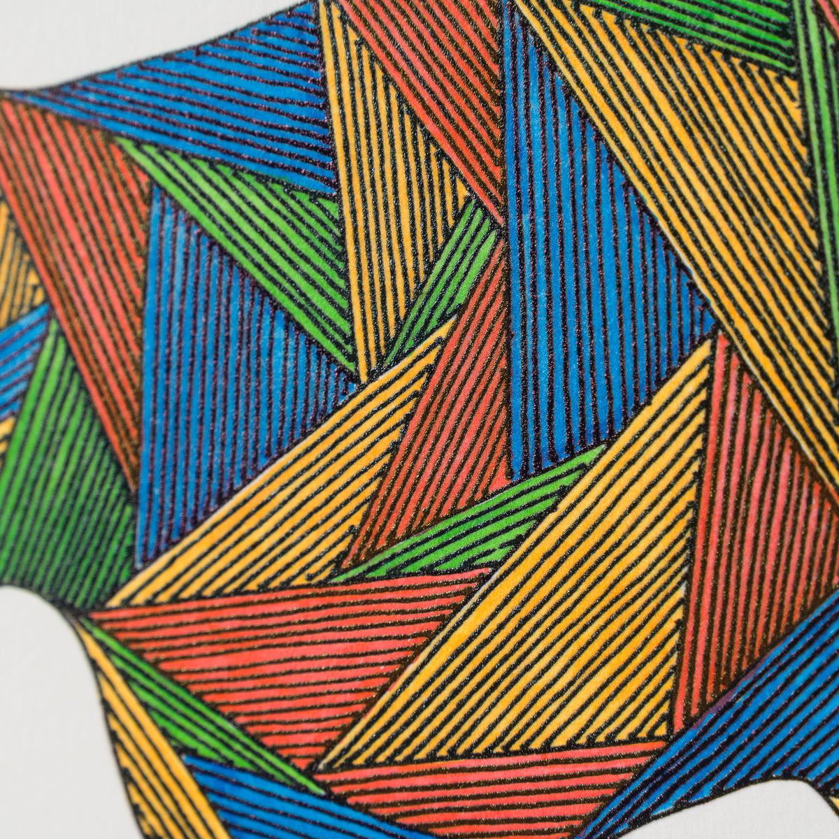 BCN ORI POR 33509 Drunk Donkey (Coloured Triangles) 6
