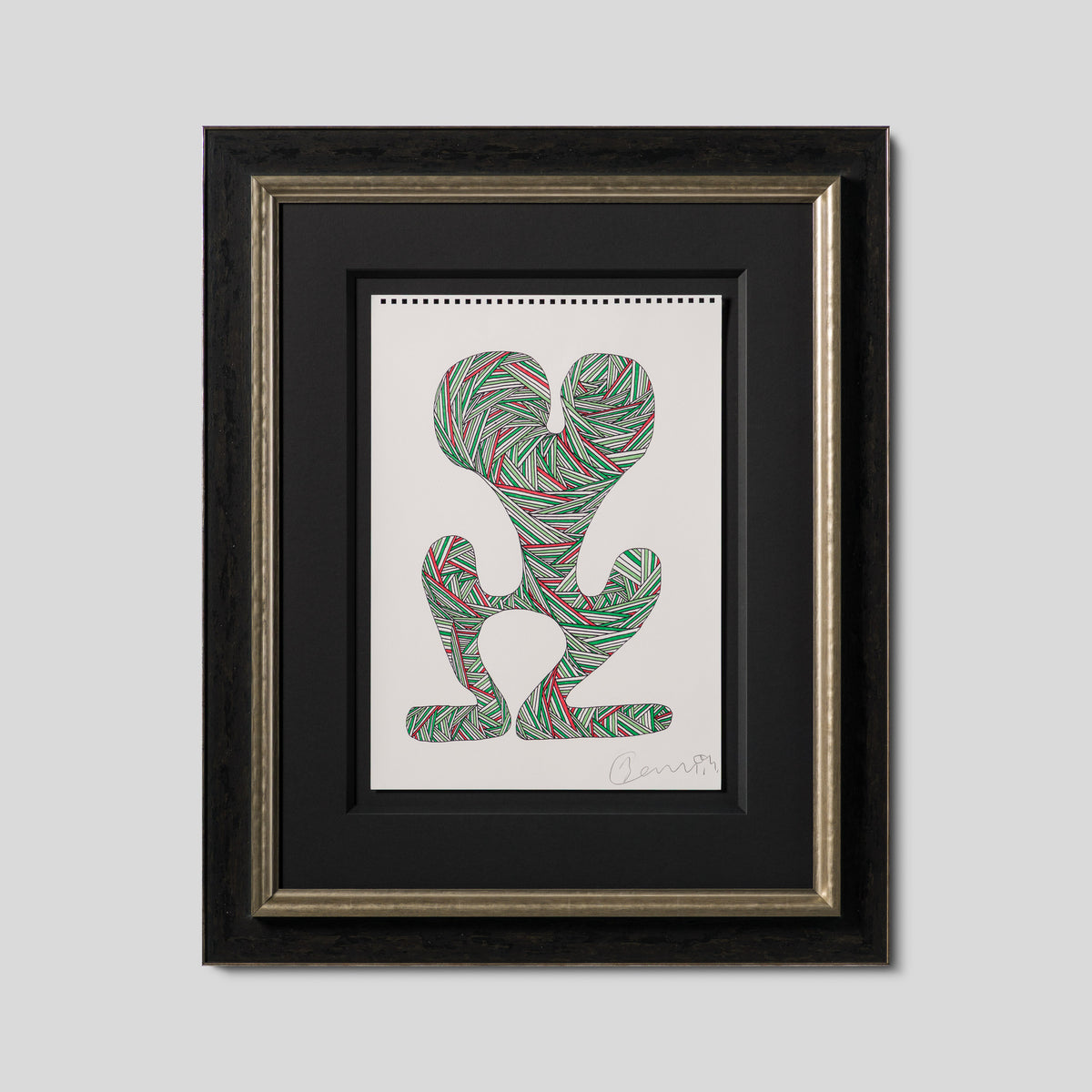 BCN ORI POR 36409 Extinct Scottish Amphibian Green & Red 1