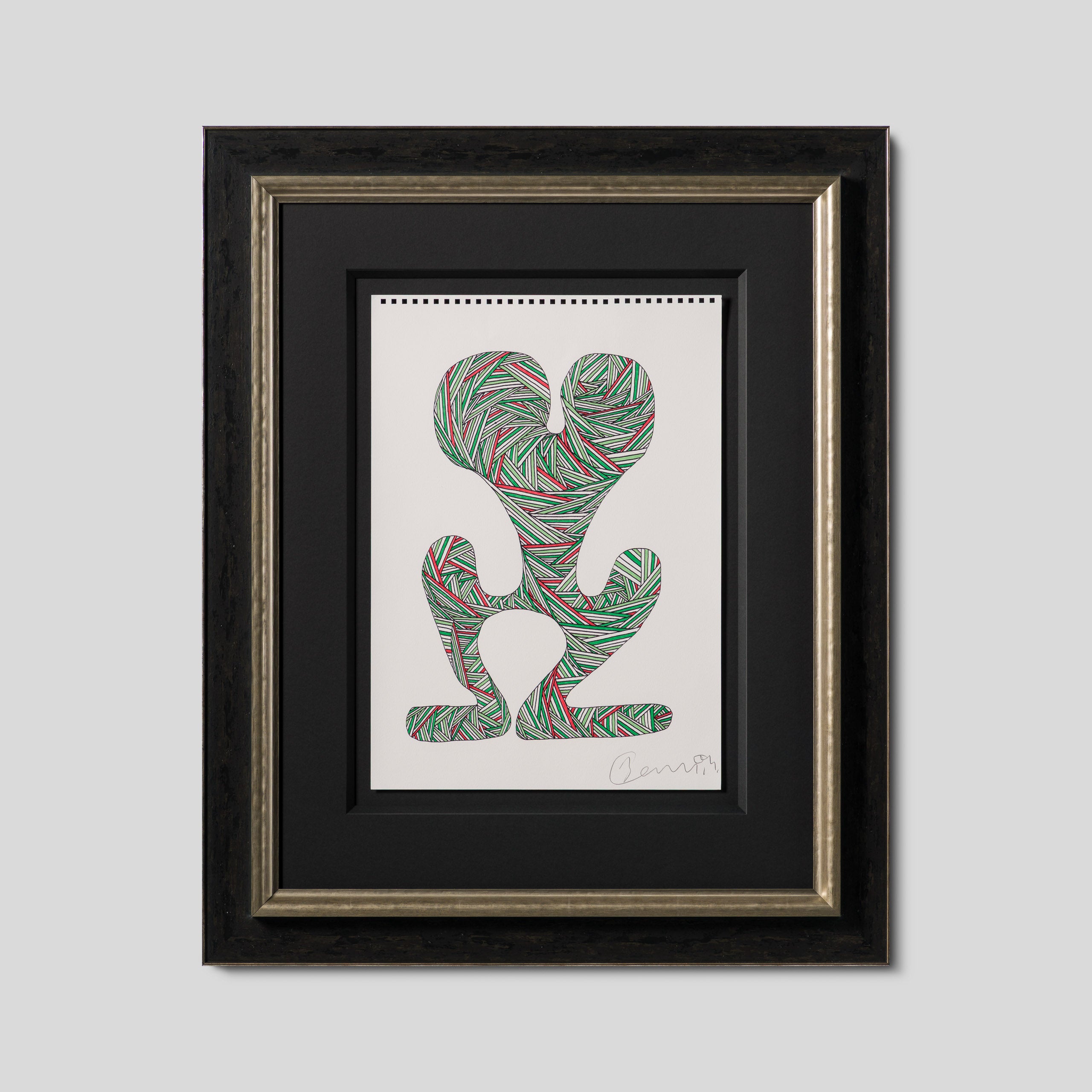 BCN ORI POR 36409 Extinct Scottish Amphibian Green & Red 1