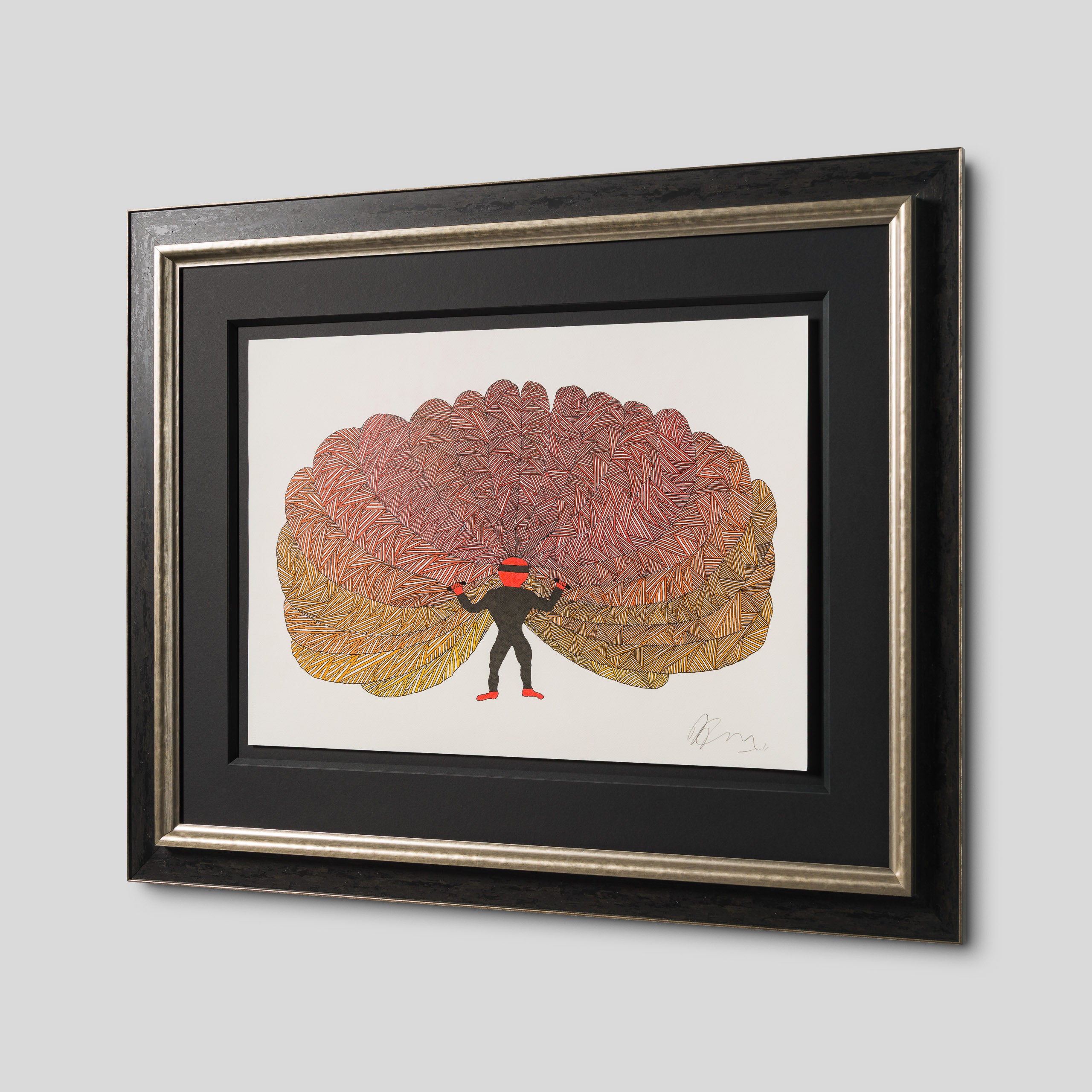 BCN ORI POR 36415 Glaswegian Icarus (Red & Orange) 2