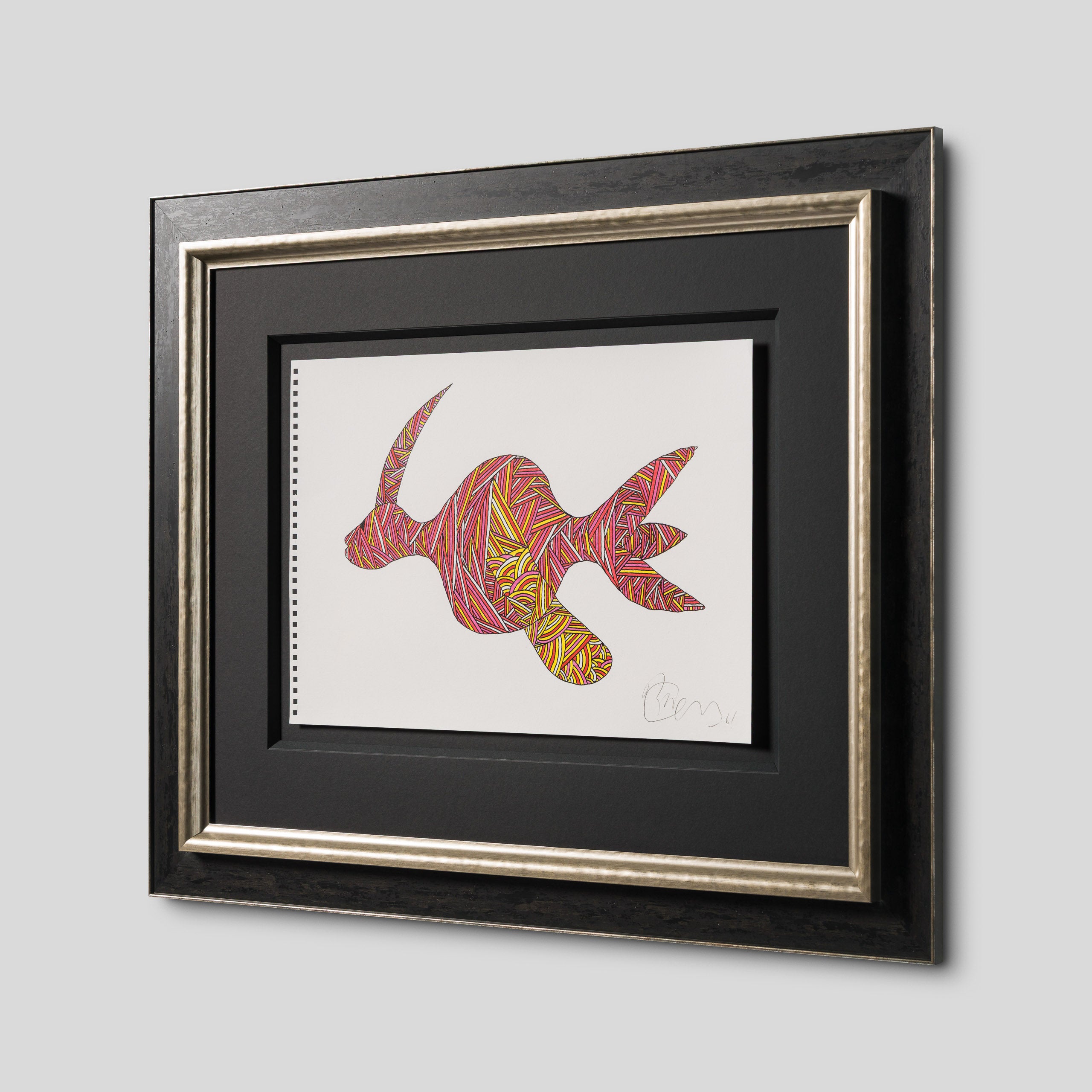 BCN ORI POR 36416 Gozunder Fish (Pink & Yellow) 2