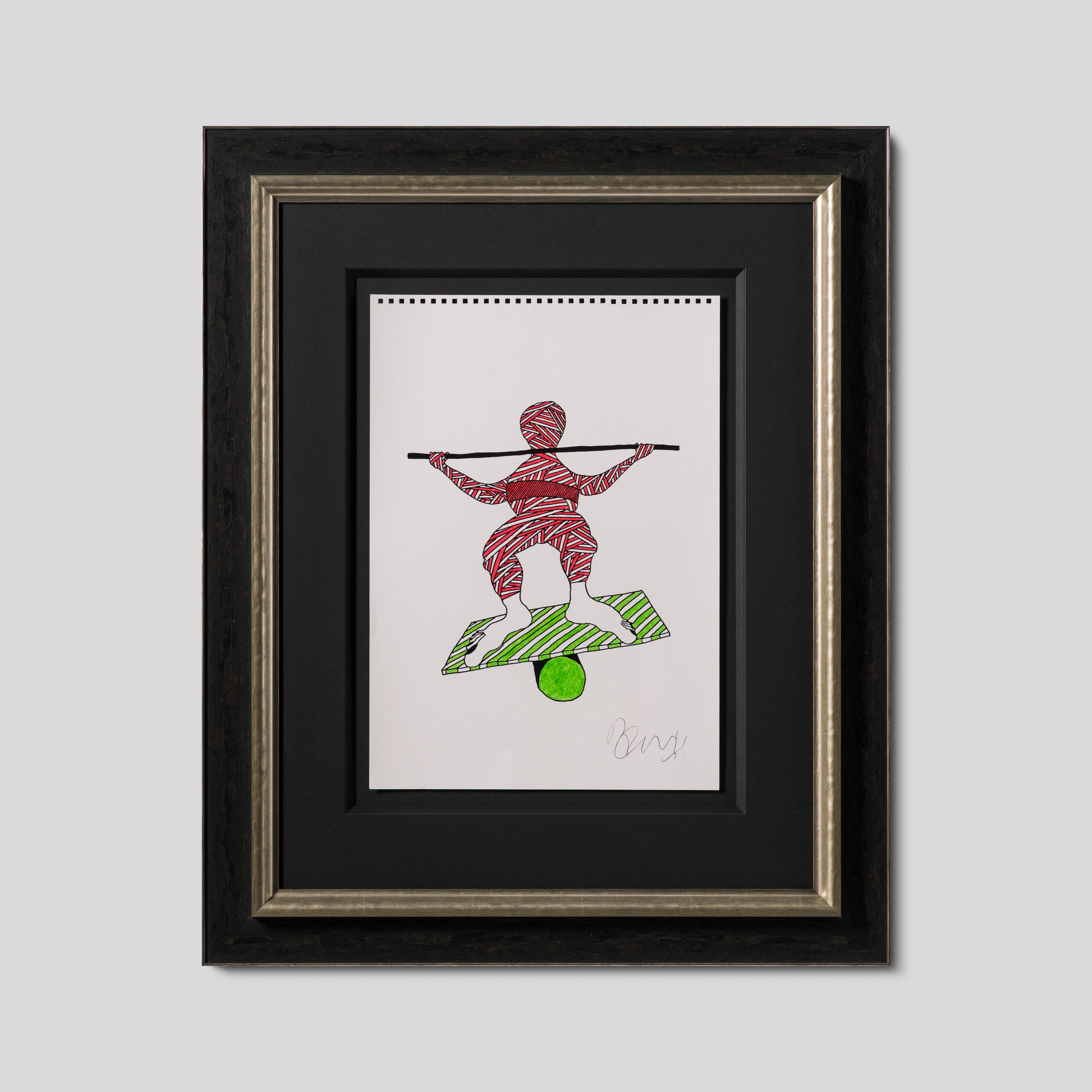 BCN ORI POR 36419 Marshall Art (Red & Green) 1