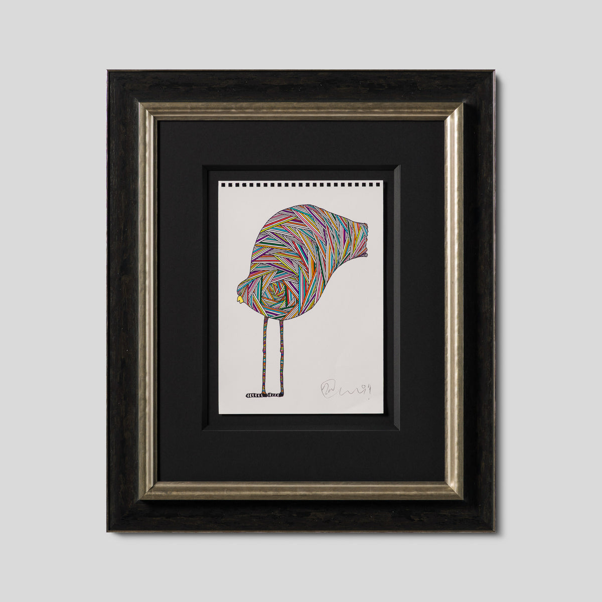 BCN ORI POR 36430 Wading Bird with Rainbow Legs 1