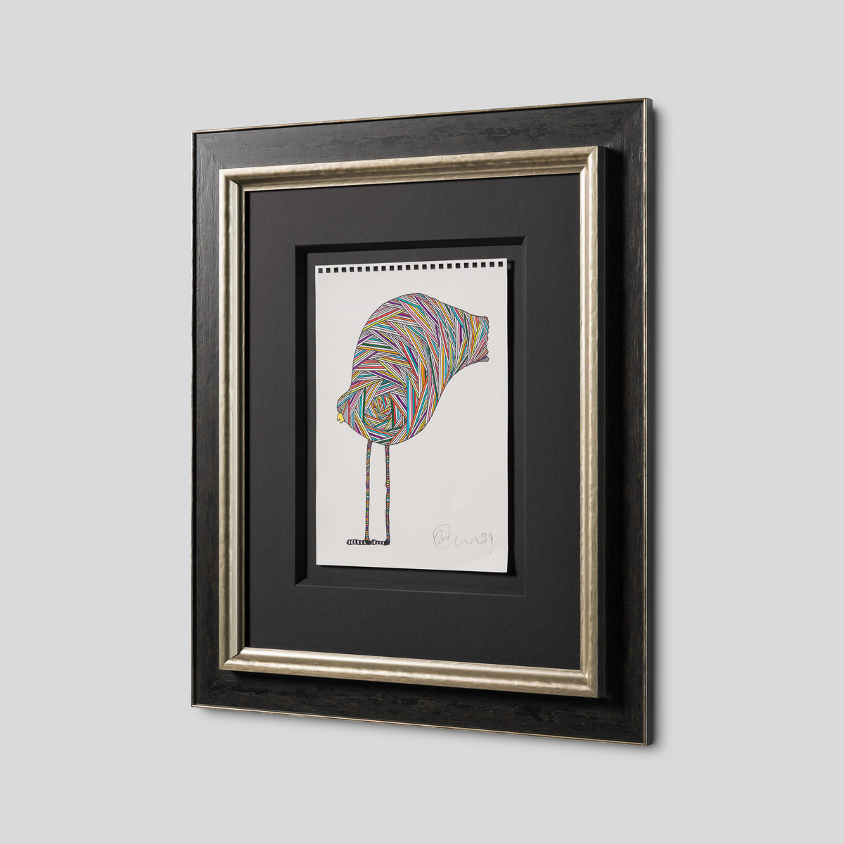 BCN ORI POR 36430 Wading Bird with Rainbow Legs 2