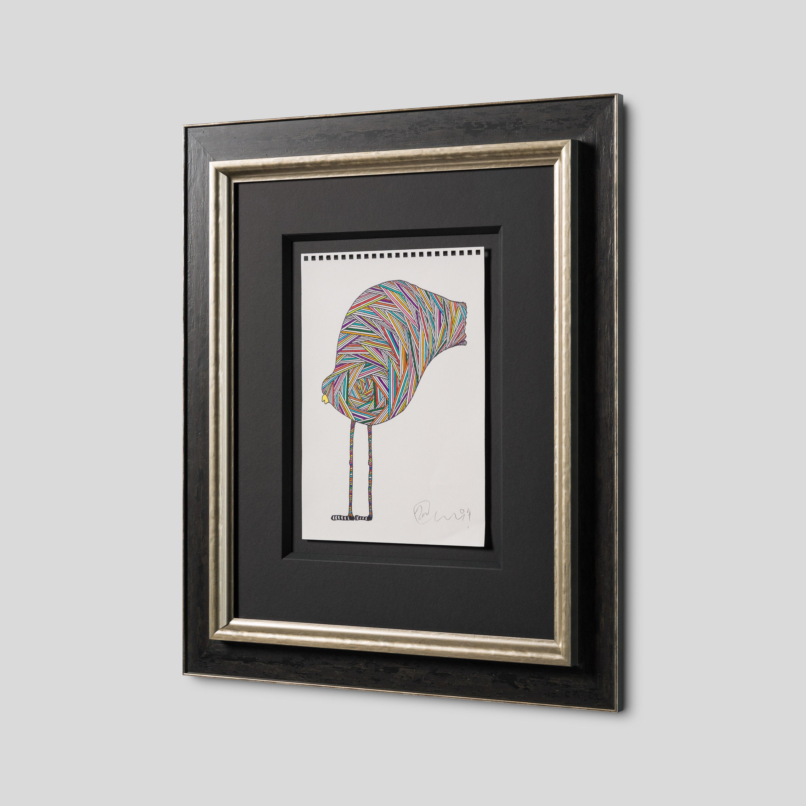 BCN ORI POR 36430 Wading Bird with Rainbow Legs 2