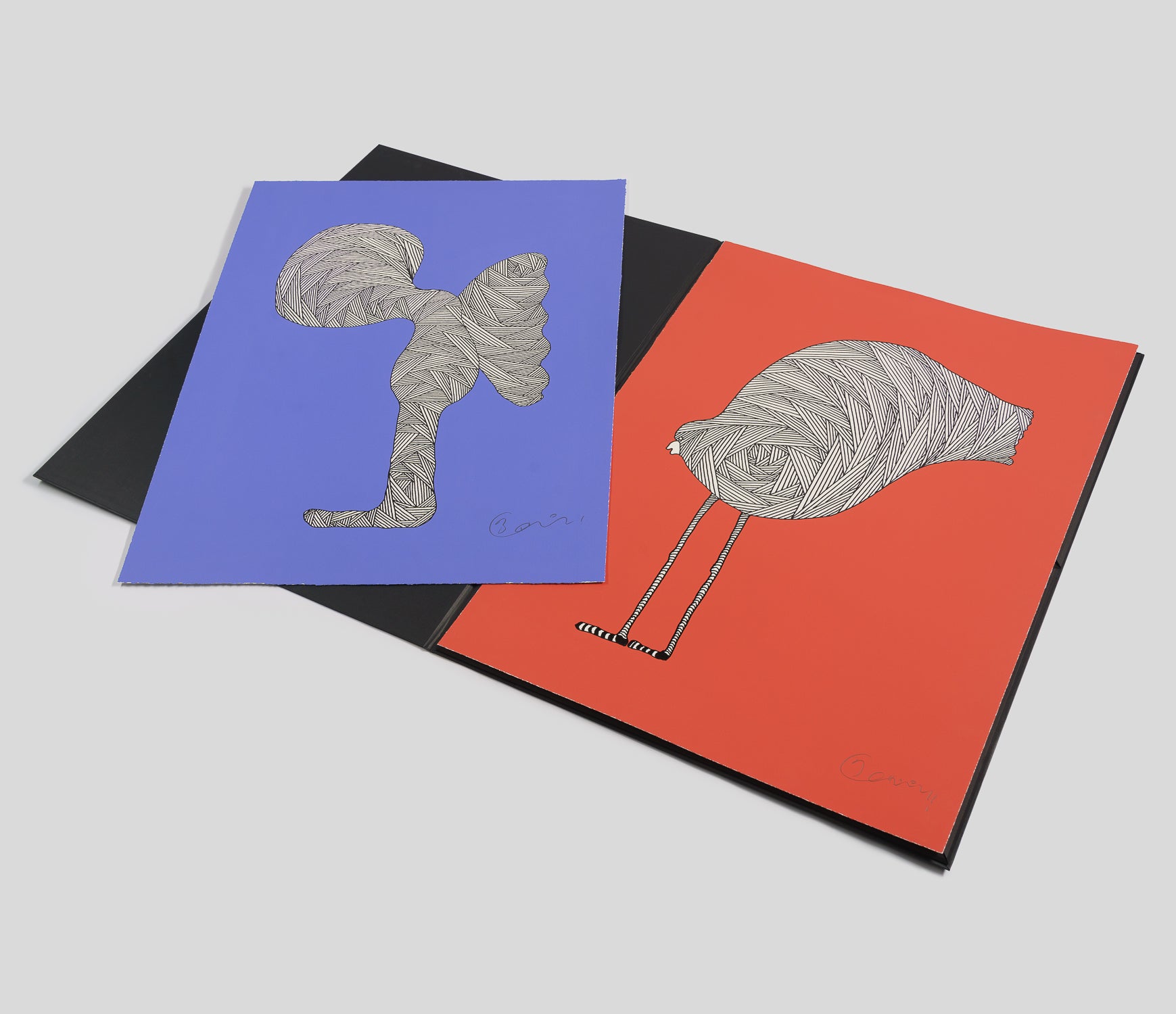 BCN SIL POR 27870 4 Born on a Rainy Day Unframed Collection of Six Silkscreen Editions