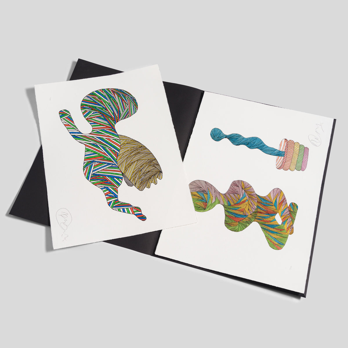 BCN Unframed Set of Six with Portfolio 6