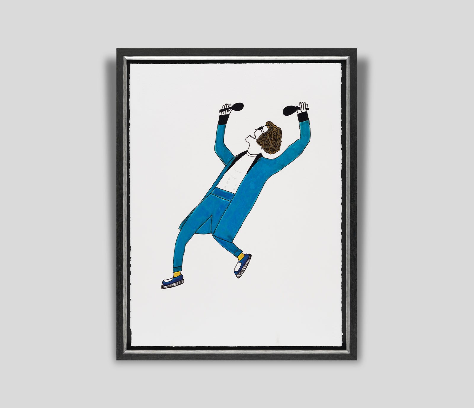 BCN WINDSWEPT & INTERESTING BLUE PI