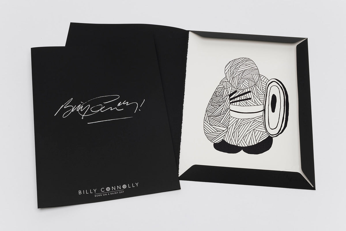 BCO Born On A Rainy Day 2020 portfolio open with cover LR