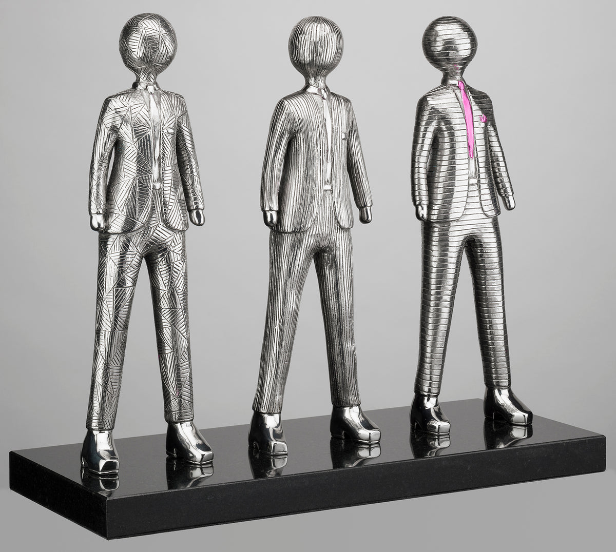 BCO Sculp Pink Tie & Hanky c