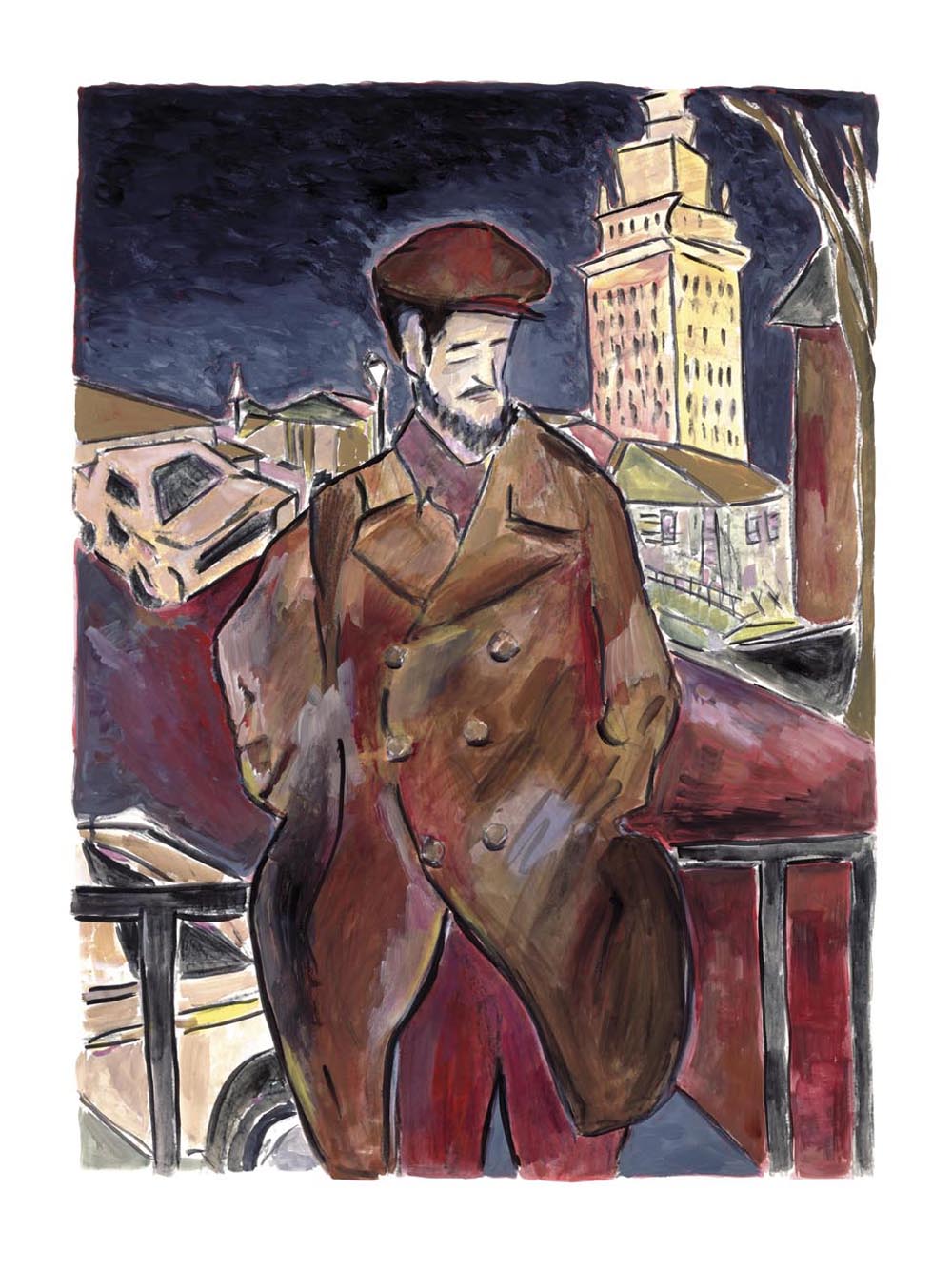 bdy man on a bridge 2010