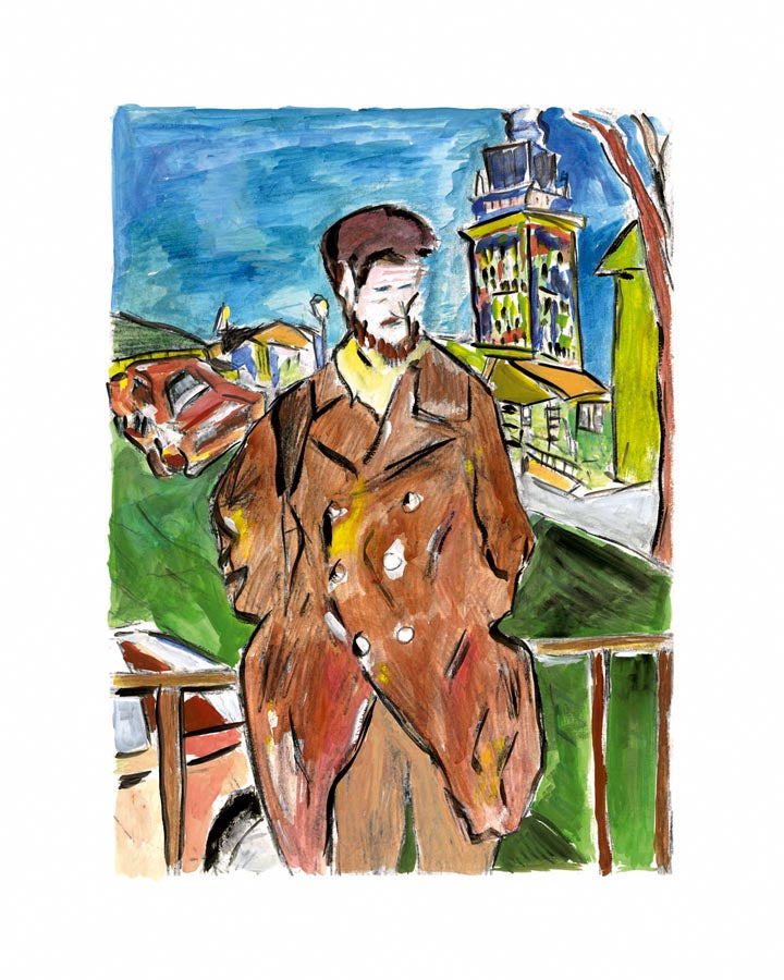 BDY Man On A Bridge 64 01 R