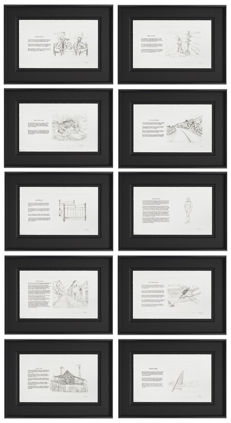 BDY MONDO SCRIPTO BOXED SET framed