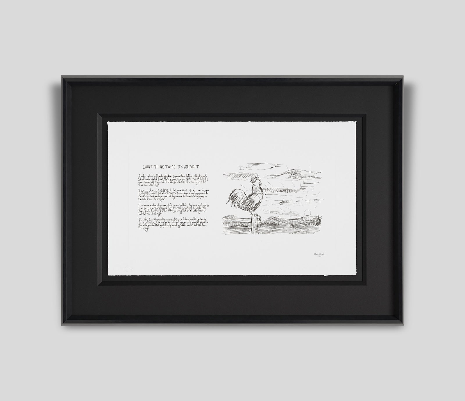 BDY Mondo Scripto Dont think twice its alright F