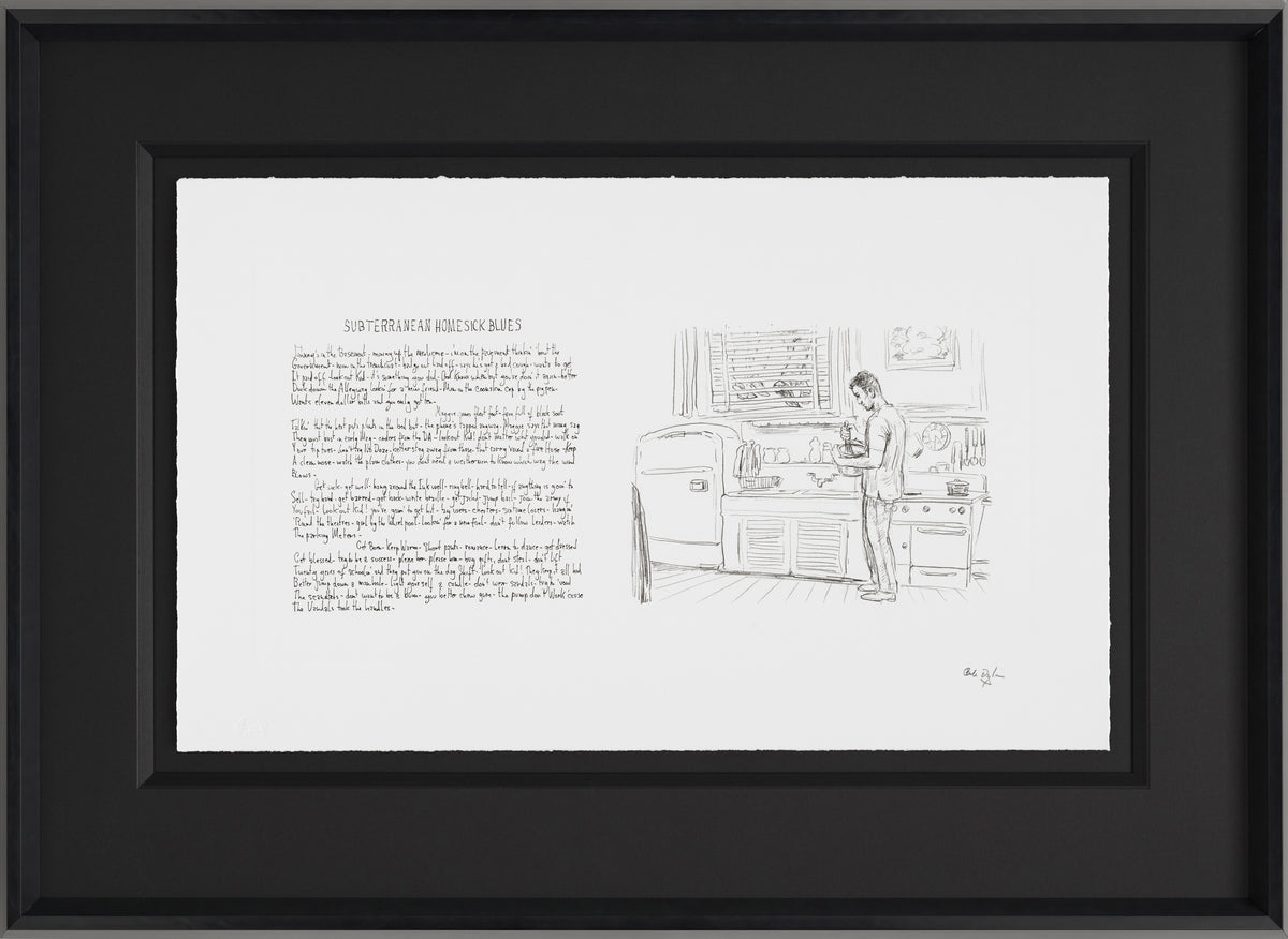 BDY Mondo Scripto Subterranean home sick blues F