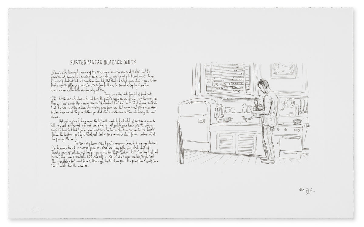 BDY Mondo Scripto Subterranean home sick blues