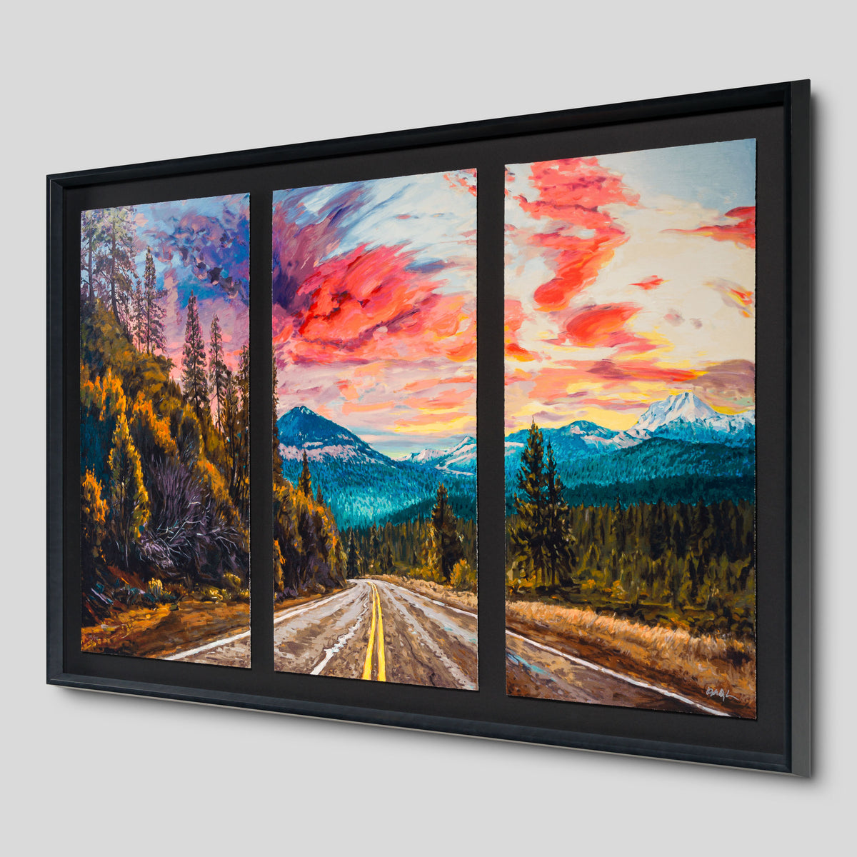 BDY Mountain Road Triptych 2