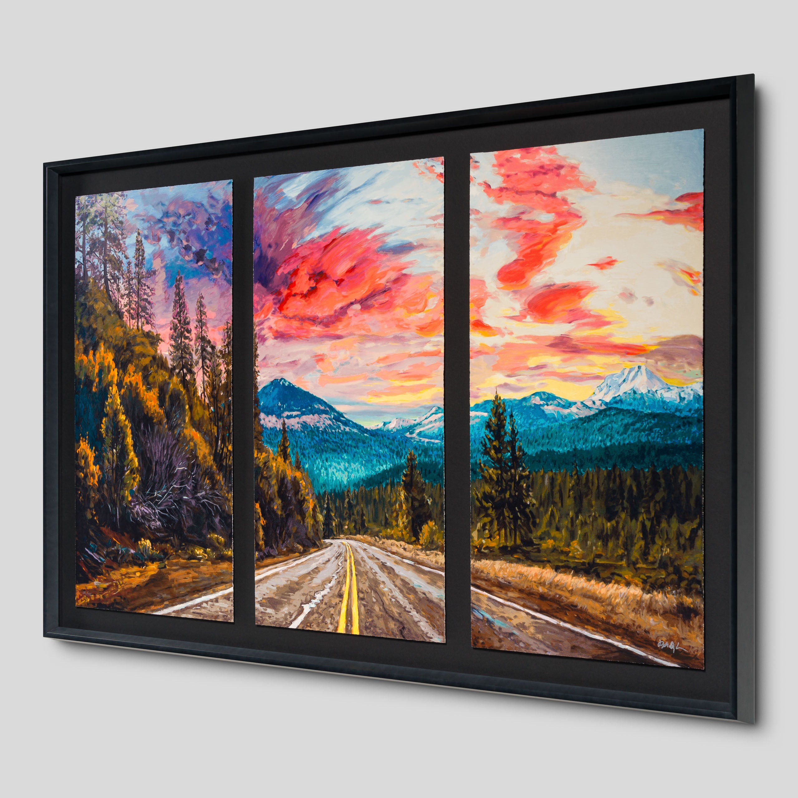 BDY Mountain Road Triptych 2