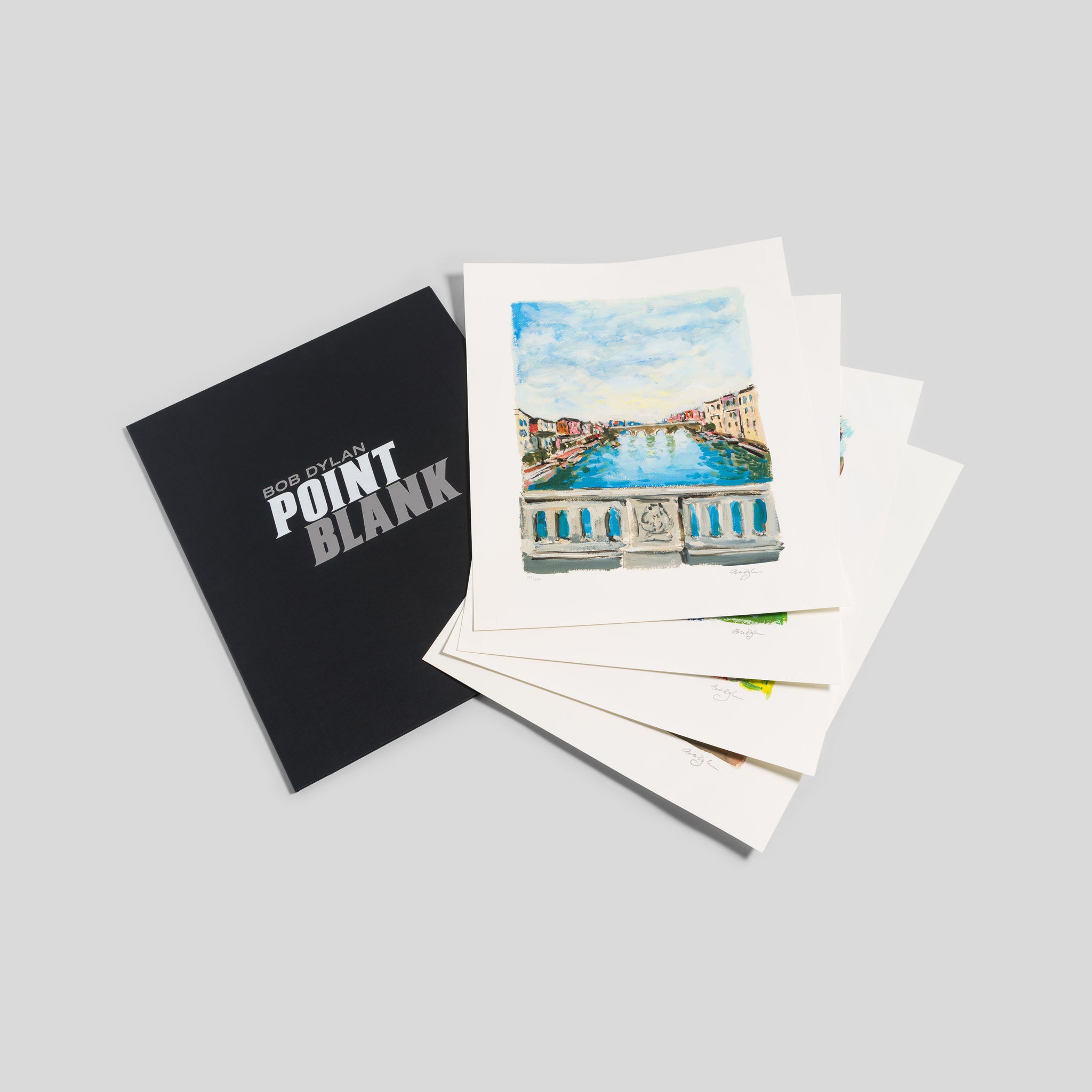 Point Blank Portfolio Set of Four Landscapes Bob Dylan