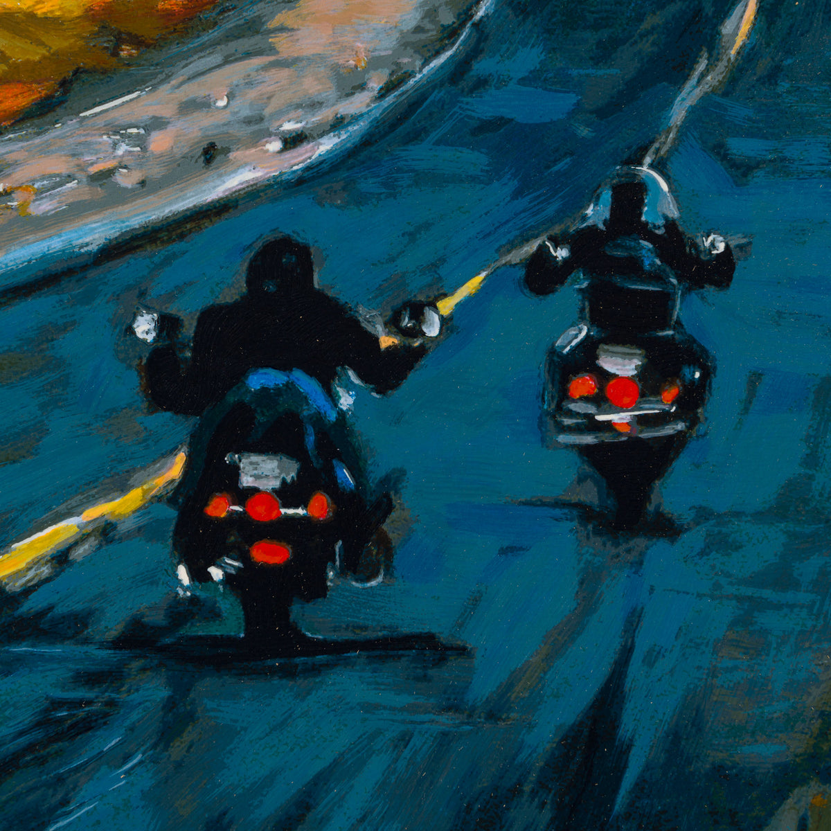 BDY SIL LAN 32805F Motorcycle Riders 6