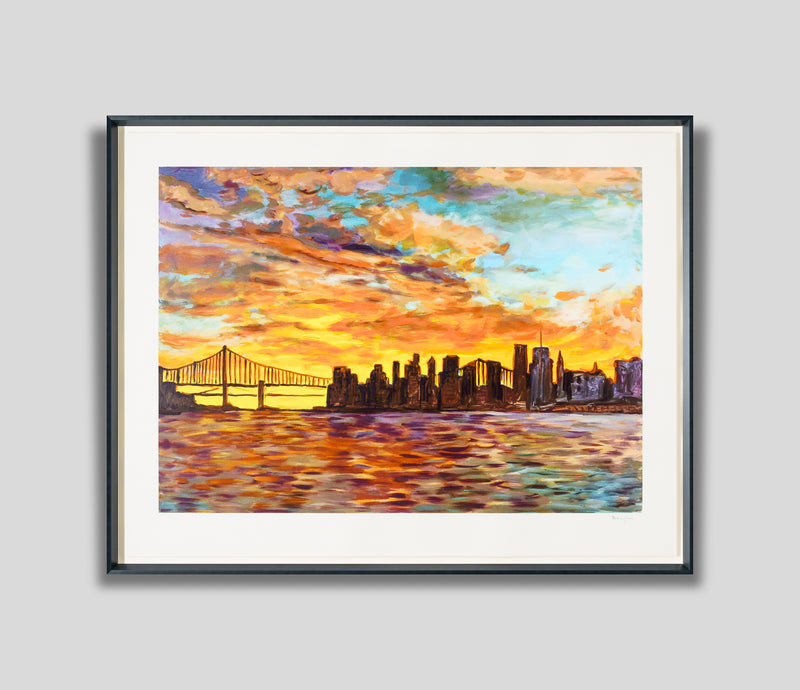 BDY SIL POR 1043F 1 SILK NEW YORK SKYLINE