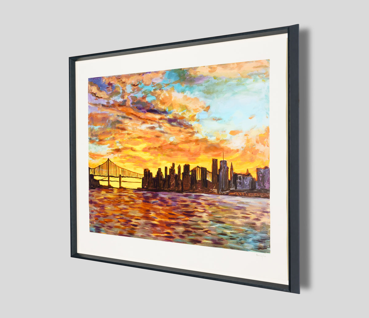 BDY SIL POR 1043F 2 SILK NEW YORK SKYLINE