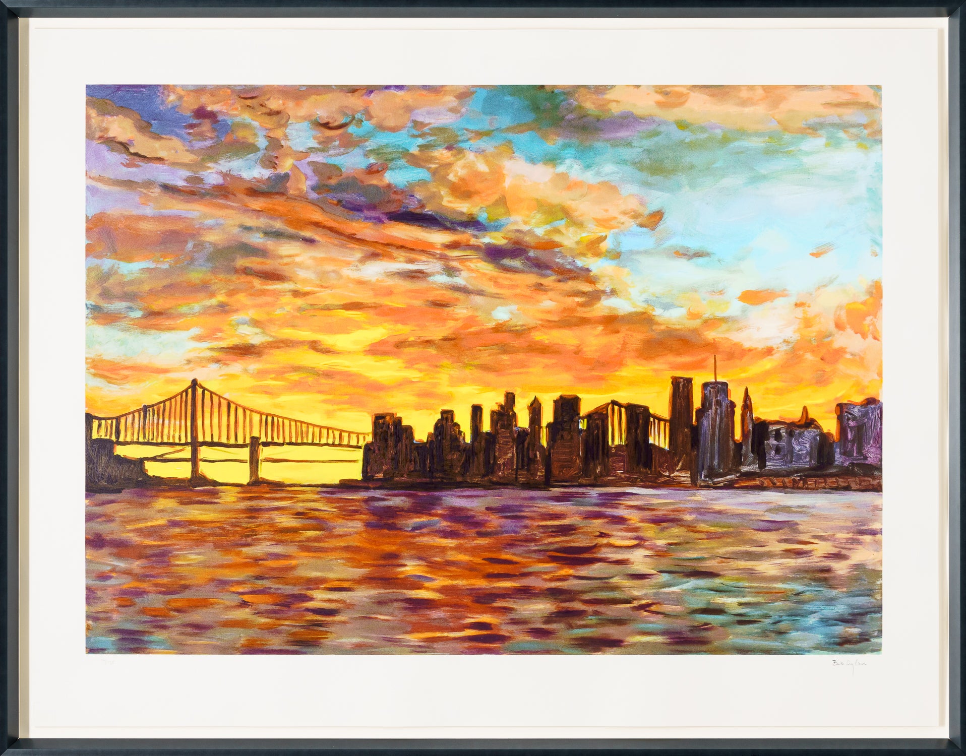 BDY SIL POR 1043F 4 SILK NEW YORK SKYLINE