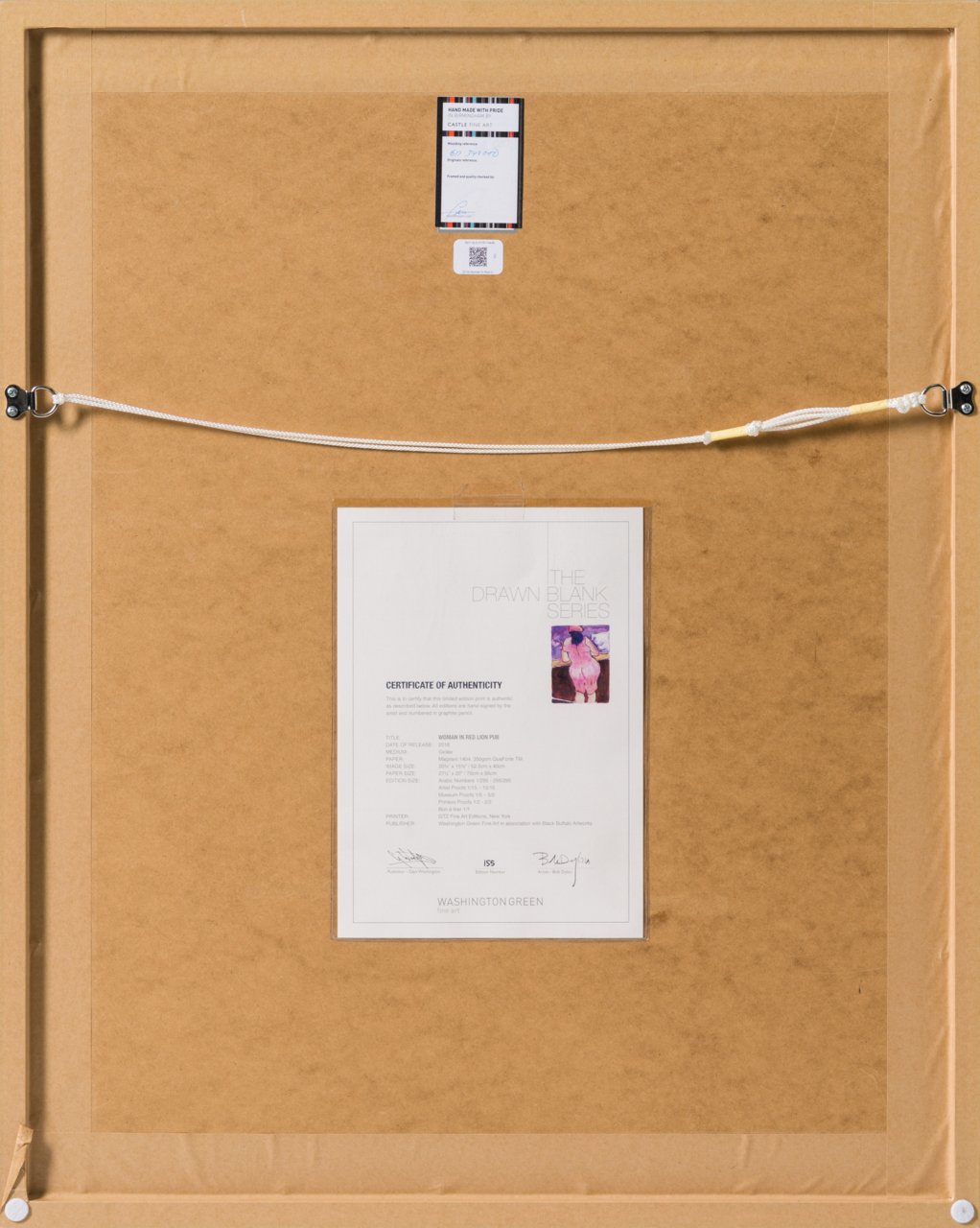 Woman In Red Lion Pub (2018)