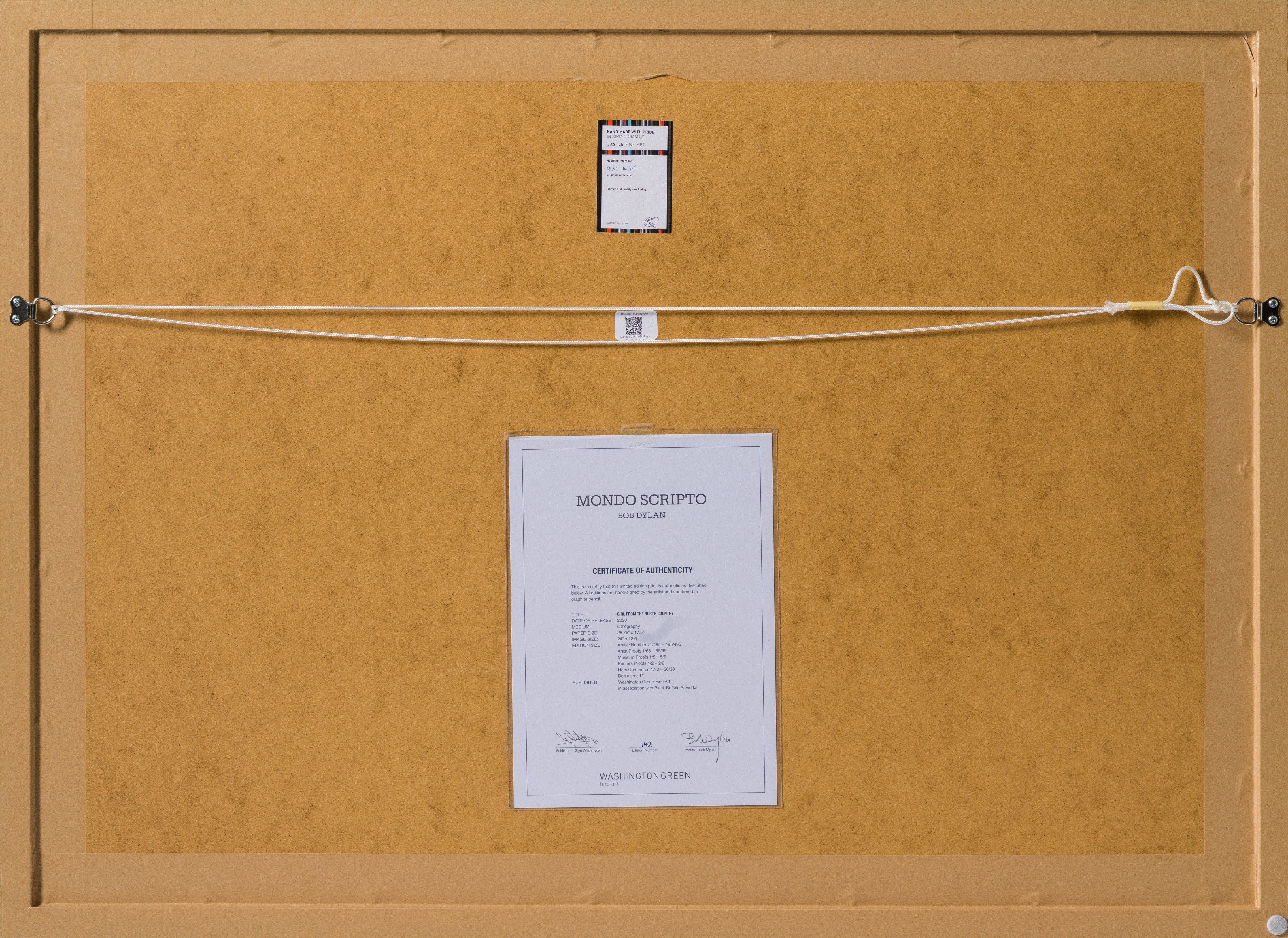 BDY SLE POR 23554 6 Mondo Scripto (2020) Girl From The North Country