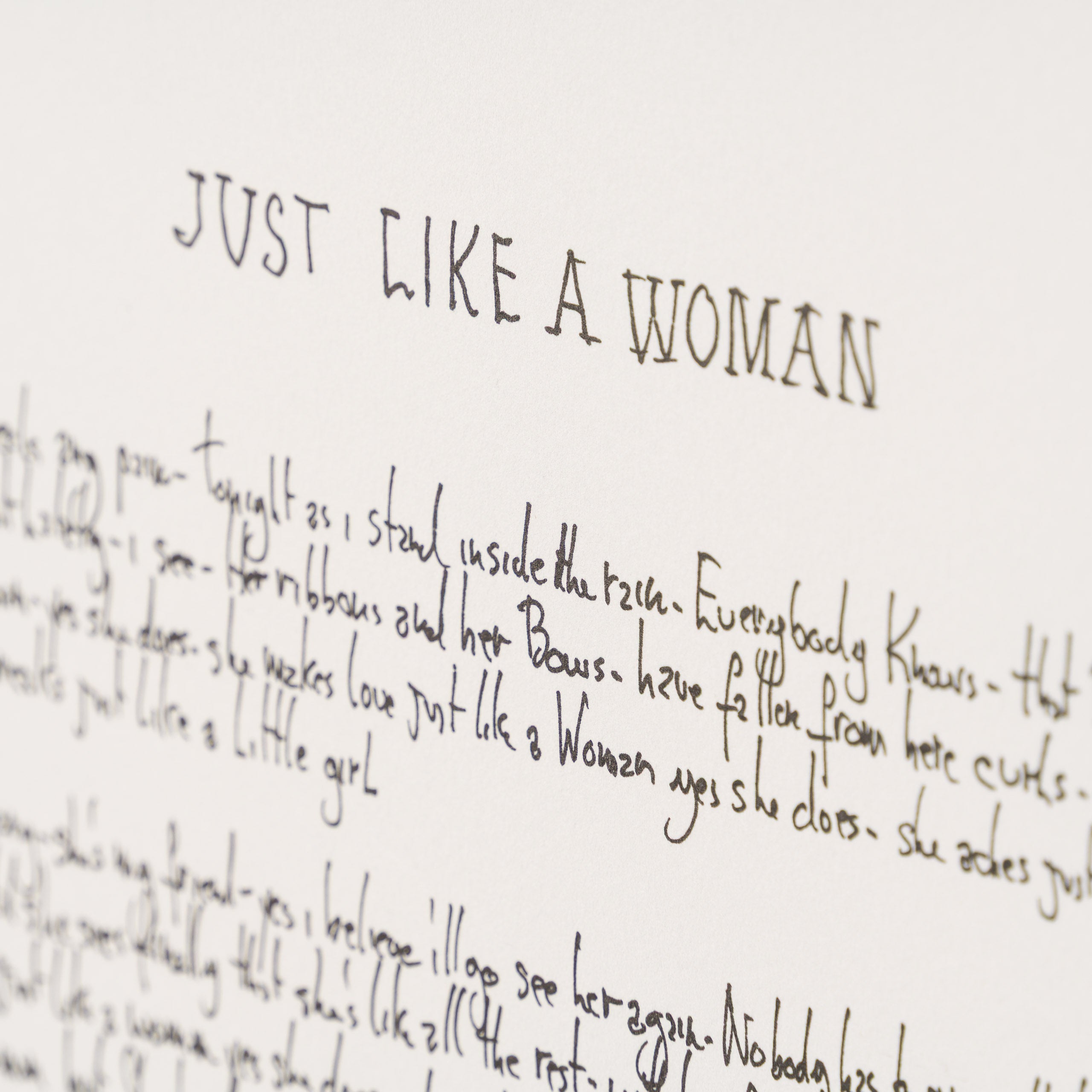 Mondo Scripto (2020) - Just Like A Woman