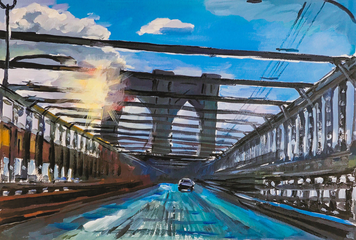 BDY SLE POR 31897 Brooklyn Bridge 7am 31