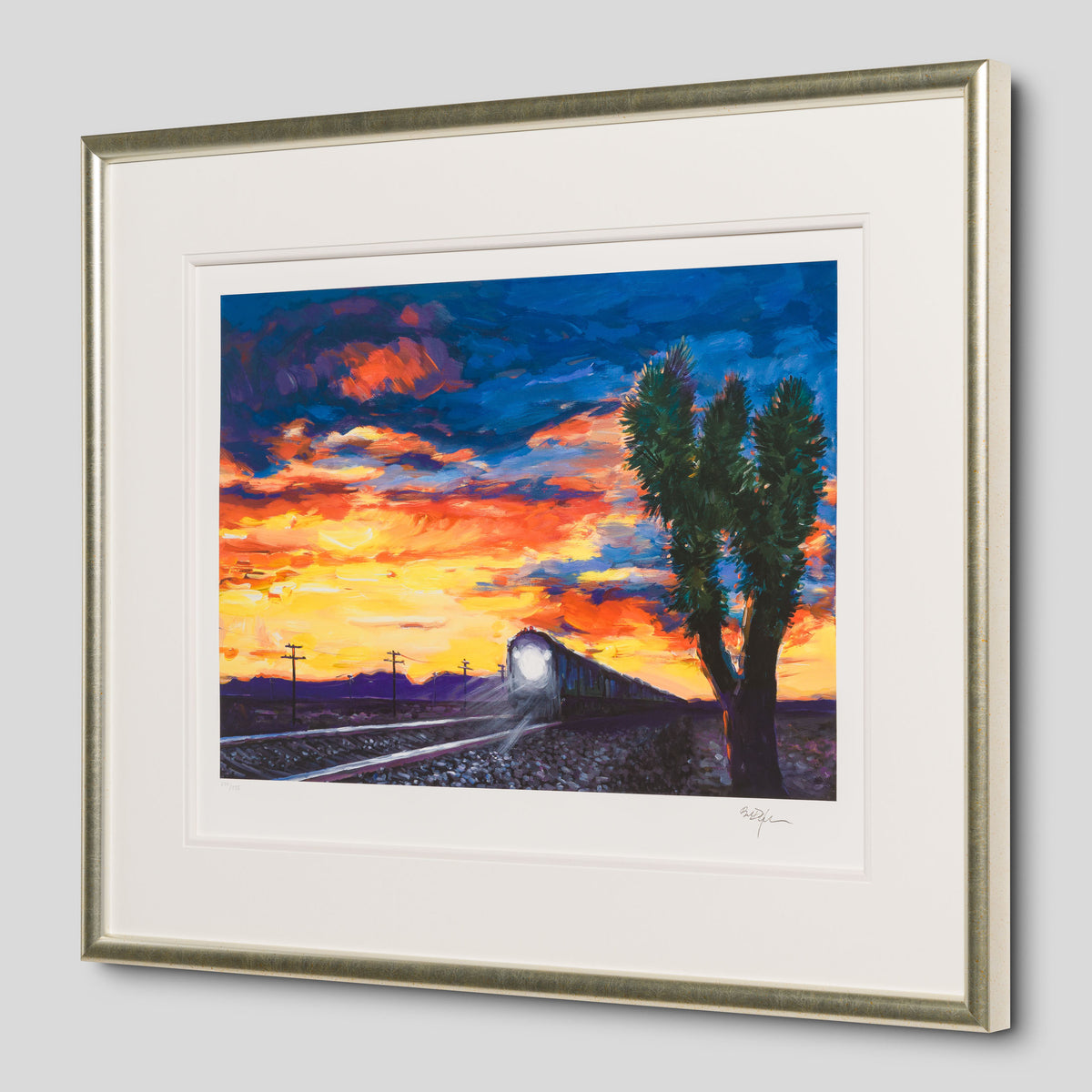 BDY SLE POR 31902 Train at Sunset 2