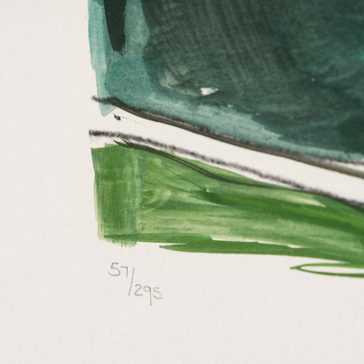 Woman in Red Lion Pub - Medium (2008)