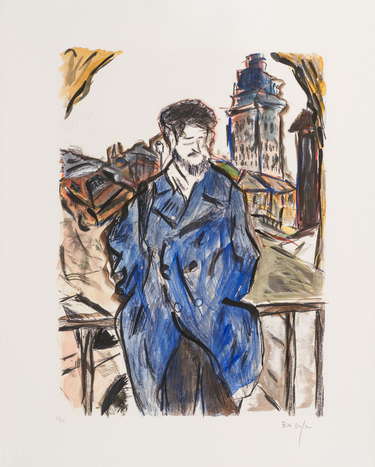 Man On A Bridge 2008 | Portfolio Set of Four