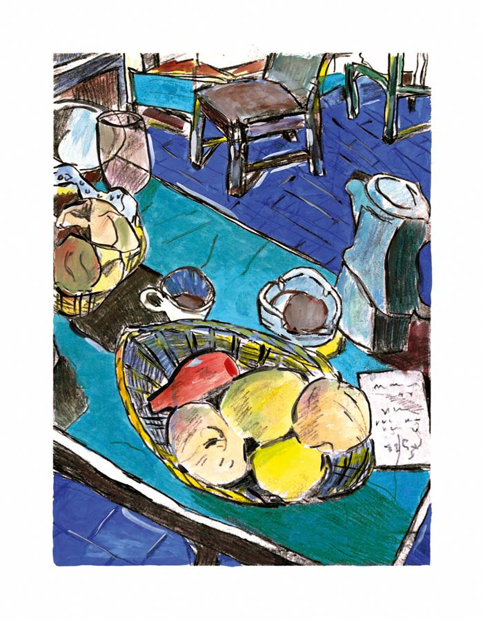 BDY Still Life With Peaches 30 02 R