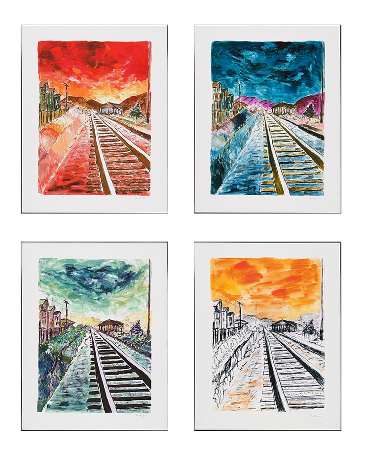 BDY Train Tracks 2020 portfolio