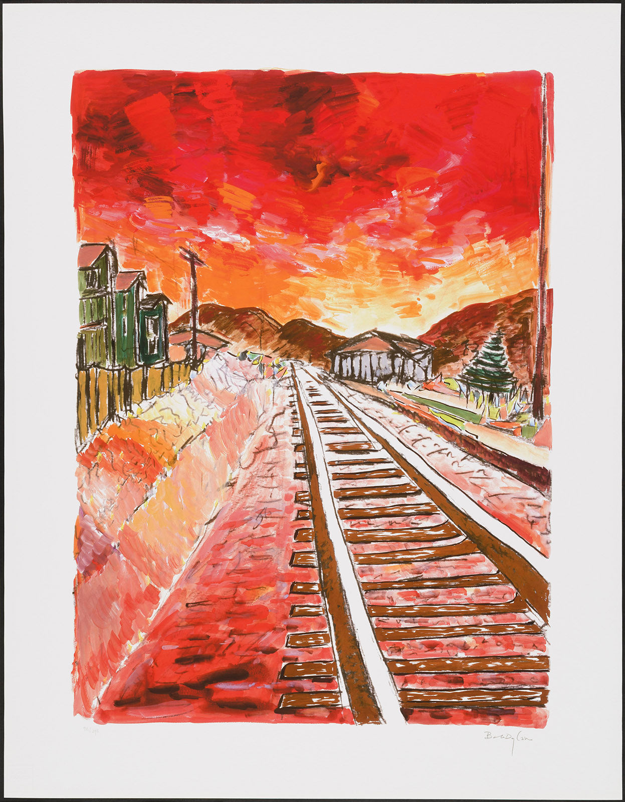 BDY Train Tracks 2020 Red