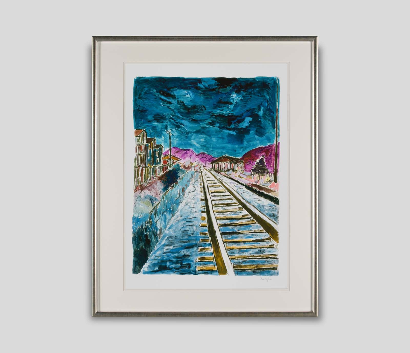 BDY TRAIN TRACKS BLUE 1