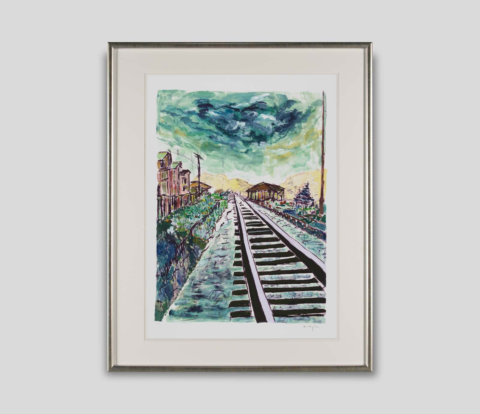 BDY TRAIN TRACKS GREEN 1