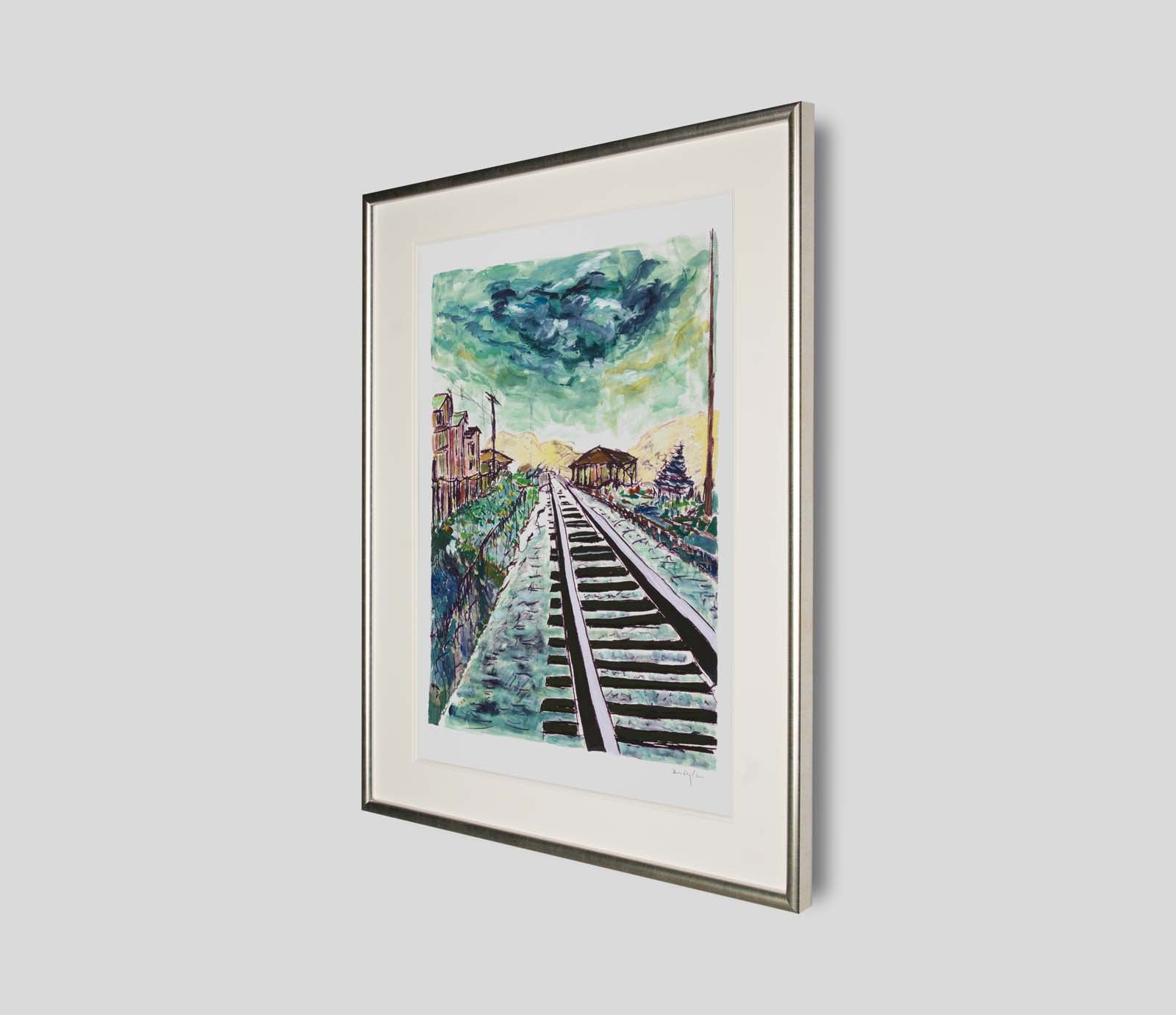 BDY TRAIN TRACKS GREEN 2