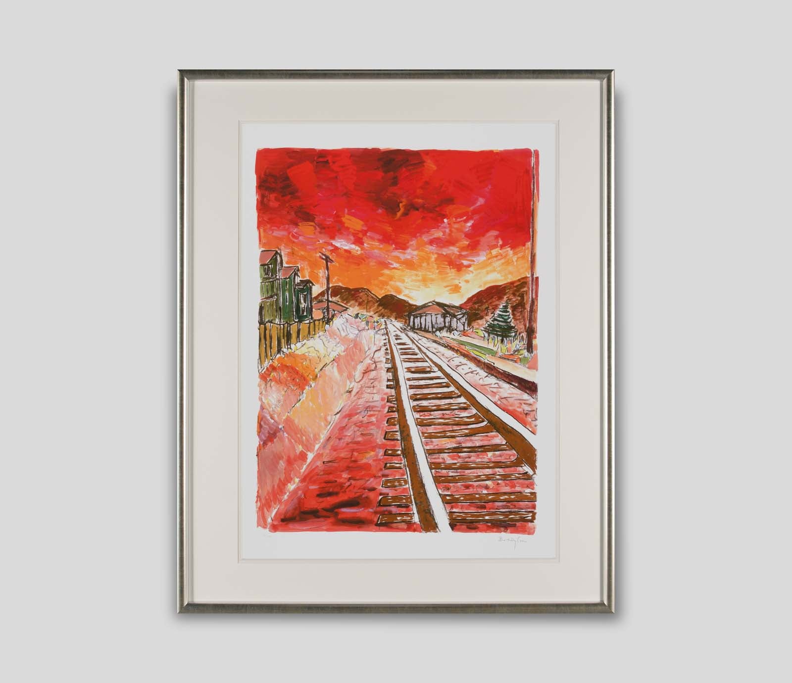 BDY TRAIN TRACKS RED 1