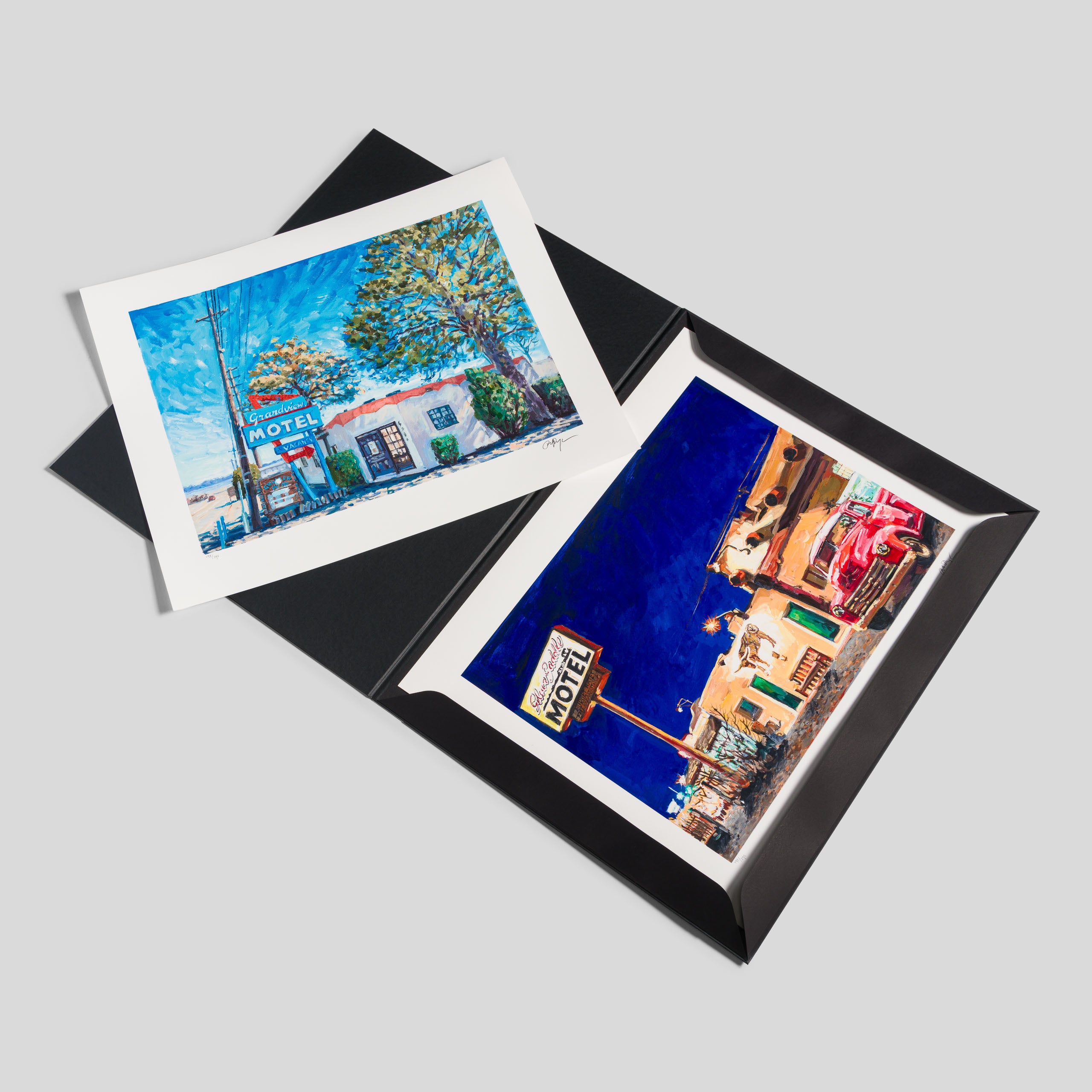 BDY Unframed Set of Four 3