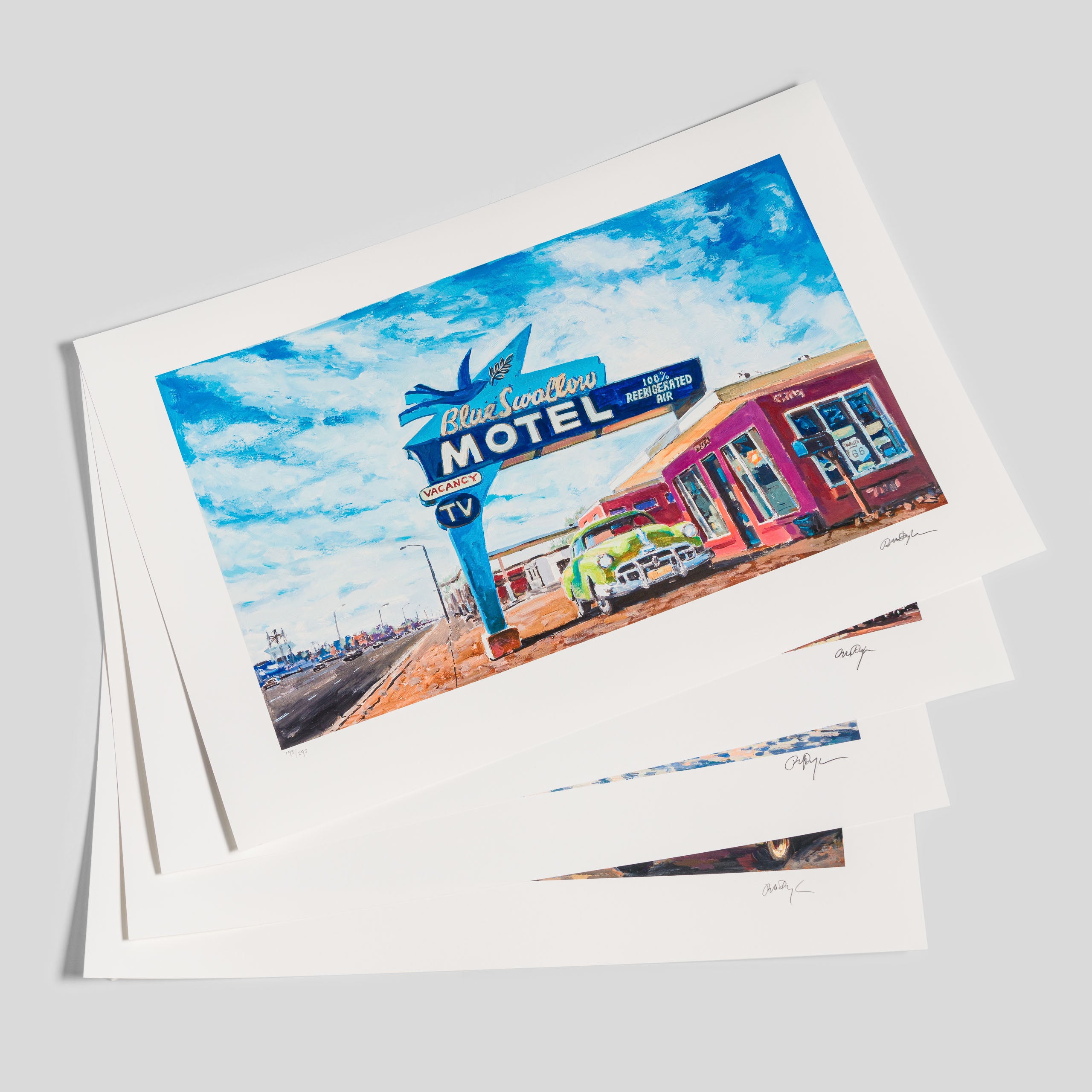 BDY Unframed Set of Four 5